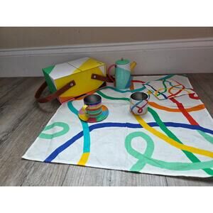 Lovevery Pinkies Up Picnic Set Tea Set